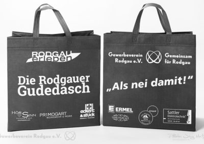Rodgauer Einkaufstasche Plakate + Flyer
