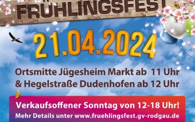 21.04.2024 Rodgauer Frühlingsfest