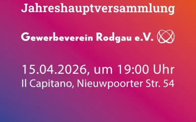 15.04.2026 Jahreshauptversammlung