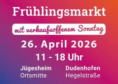 26.04.2026 Rodgauer Frühlingsmarkt