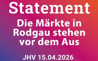15.04.2026 Die Märkte in Rodgau stehen vor dem Aus